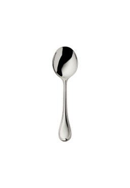 Robbe & Berking, Französisch-perl cutlery, sterling silver, Cream spoon (broth spoon)