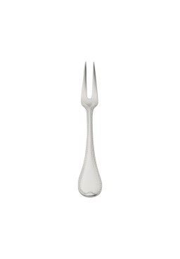 Robbe & Berking, Französisch-perl cutlery, sterling silver, Meat fork, large