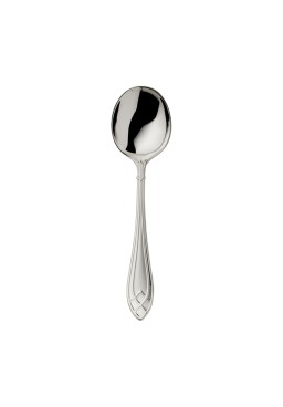 Robbe & Berking, Arcade cutlery, silver plated, Cream spoon (broth spoon)