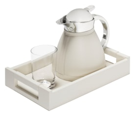 Pigment France, Beaubourg nesting tray set, Tray set for chantilly carafe & one glass, small