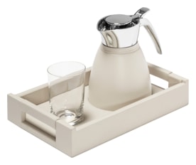 Pigment France, Beaubourg nesting tray set, Tray set for vincennes carafe & one glass, small