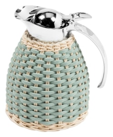 Pigment France, Leather & rattan carafes, Monceau carafe 0.6 l