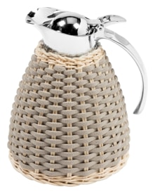 Pigment France, Leather & rattan carafes, Monceau carafe 1 l