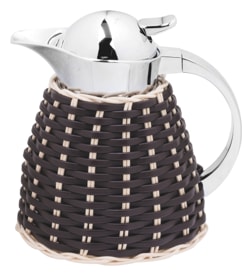 Pigment France, Leather & rattan carafes, Chantilly carafe 0.6 l