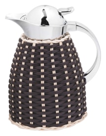Pigment France, Leather & rattan carafes, Chantilly carafe 1 l