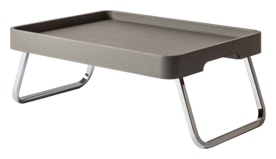 Poltrona Frau, Trays collection, Bed tray, dark grey