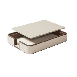 Poltrona Frau, Desk sets, A4 paper tray, grey