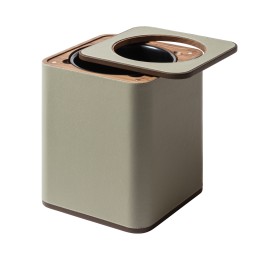 Poltrona Frau, Desk sets, Wastepaper bin, dusty green
