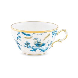 Ginori 1735, Oro Di Doccia, Tea cup turquoise, set of 2