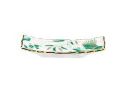 Ginori 1735, Oro Di Doccia, Chopsticks holder jade, set of 2