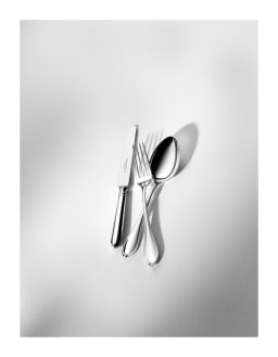 Robbe & Berking, Navette cutlery, sterling silver, Table napkin ring