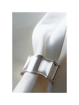 Robbe & Berking, Navette cutlery, sterling silver, Table napkin ring