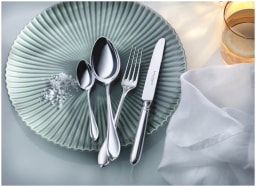 Robbe & Berking, Navette cutlery, sterling silver, 24-piece set