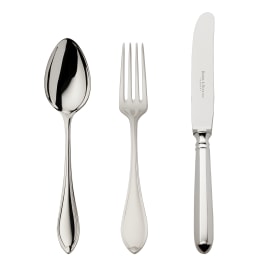 Robbe & Berking, Navette cutlery, silver plated, 3-piece children set