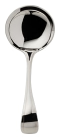 Robbe & Berking, Navette cutlery, silver plated, Cream spoon bent
