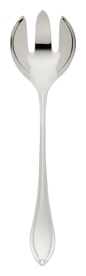Robbe & Berking, Navette cutlery, silver plated, Salad serving fork, large
