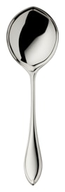 Robbe & Berking, Navette cutlery, silver plated, Salad serving spoon