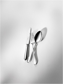 Robbe & Berking, Navette cutlery, silver plated, Soup ladle