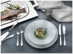 Robbe & Berking, Arcade cutlery, silver plated, Cheese knife