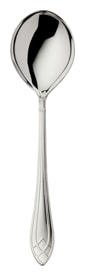 Robbe & Berking, Arcade cutlery, silver plated, Compote / salad serving spoon, large