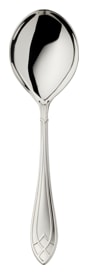 Robbe & Berking, Arcade cutlery, silver plated, Salad serving spoon