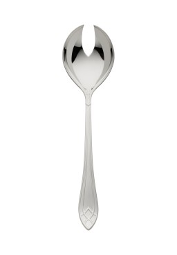 Robbe & Berking, Arcade cutlery, silver plated, Salad serving fork, large