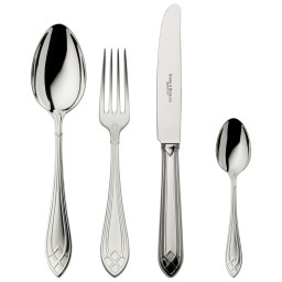 Robbe & Berking, Arcade cutlery, silver plated, 24 - piece set