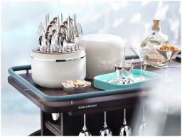 Robbe & Berking, Arcade cutlery, silver plated, 24 - piece set