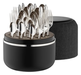Robbe & Berking, Arcade cutlery, silver plated, 24-piece set
