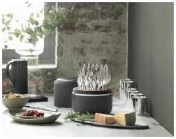 Robbe & Berking, Arcade cutlery, silver plated, 24-piece set