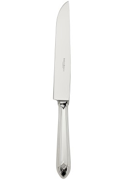 Robbe & Berking, Arcade cutlery, sterling silver, Carving knife