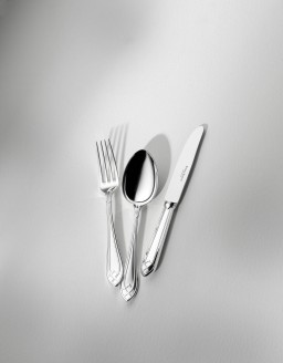 Robbe & Berking, Arcade cutlery, sterling silver, Carving knife