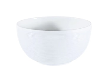 J.L Coquet, Hémisphère White Satin, Bowl, maxi