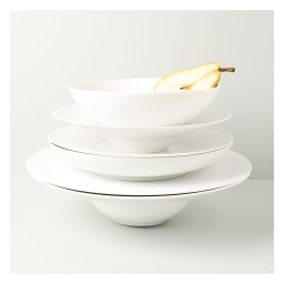 J.L Coquet, Hémisphère White Satin, Bowl, maxi