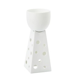 J.L Coquet, Hémisphère White Satin, Culbuto stand