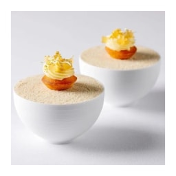 J.L Coquet, Hémisphère White Satin, Coffee saucer, extra