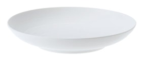 J.L Coquet, Hémisphère White Satin, Pasta plate, medium