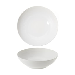 J.L Coquet, Hémisphère White Satin, Salad bowl, small