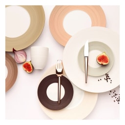 J.L Coquet, Hémisphère White Satin, Tea saucer