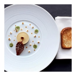 J.L Coquet, Hémisphère White Satin, Cappuccino cup