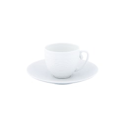 J.L Coquet, Hémisphère White Satin, Cappuccino cup