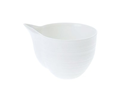 J.L Coquet, Hémisphère White Satin, Creamer, small
