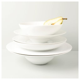 J.L Coquet, Hémisphère White Satin, Hollow dish