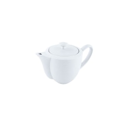 J.L Coquet, Hémisphère White Satin, Coffee pot, small