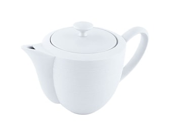 J.L Coquet, Hémisphère White Satin, Coffee pot, small