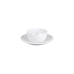 J.L Coquet, Hémisphère White Satin, Sauce boat cup