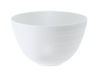 J.L Coquet, Hémisphère White Satin, Salad serving bowl, medium