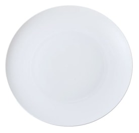 J.L Coquet, Hémisphère White Satin, Flat dish, mini