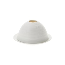 J.L Coquet, Hémisphère White Satin, Candle jar