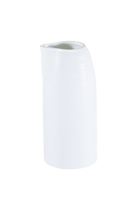 J.L Coquet, Hémisphère White Satin, Sake jug, large